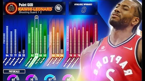 NBA 2K20 Kawhi Leonard build | Undercover Lockdown 3 Level scorer