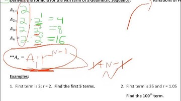 9.3 geometric sequences