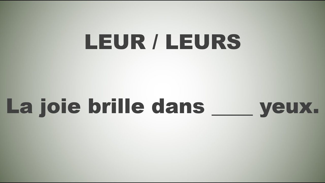 THEIR или THEIRS? - дополните предложения