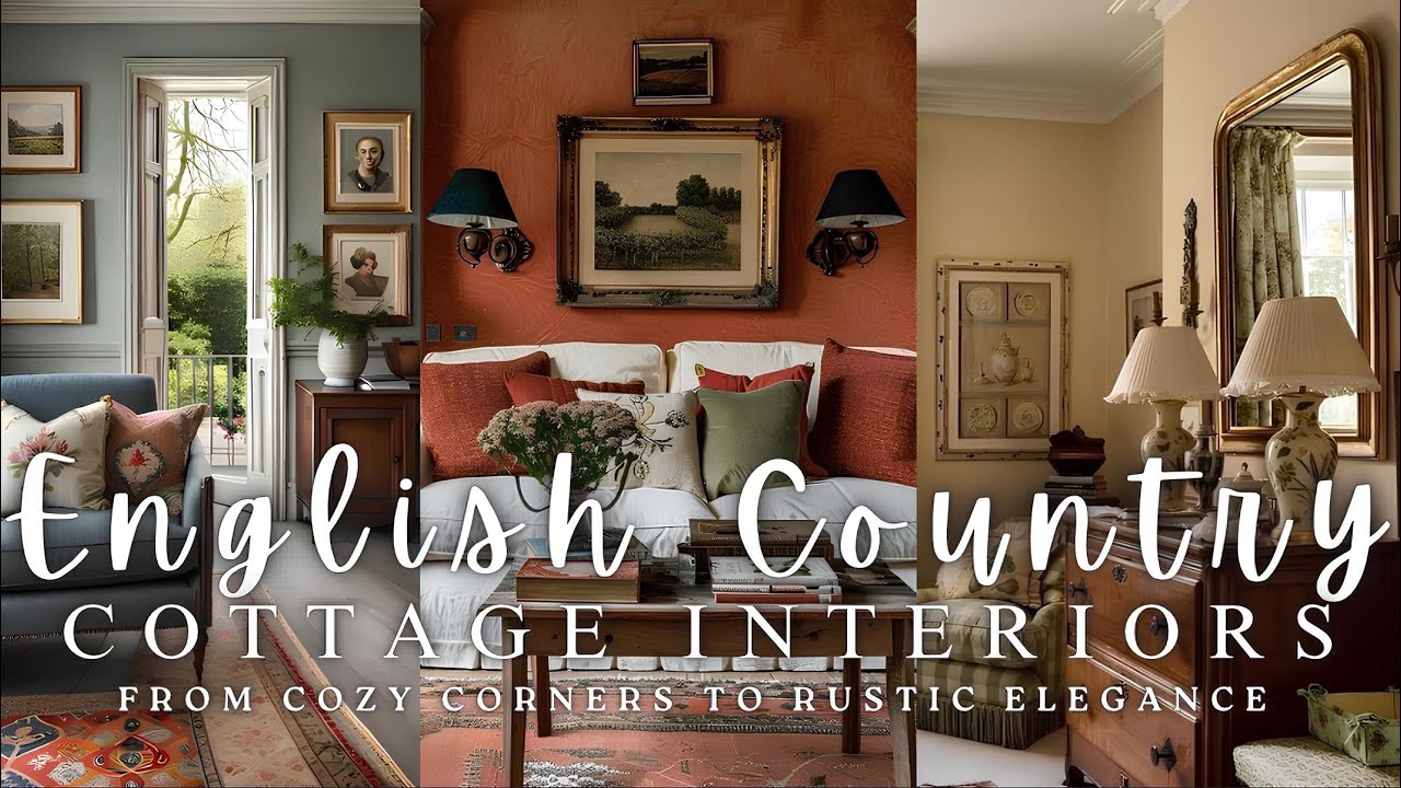 NEW - Discover the Art of English Country Cottage Interiors – From Cozy Corners to Rustic Elegance ✨