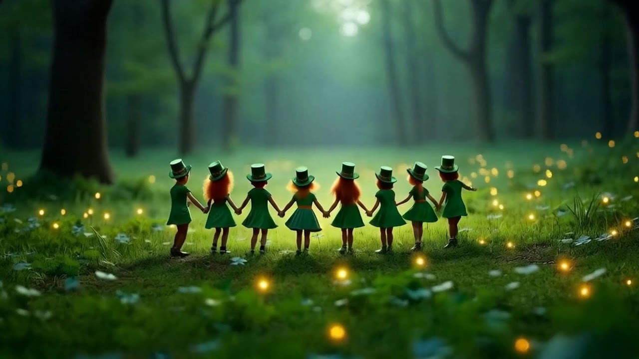 St Patrick's Day Atmosphere - Upbeat Irish Pub Background with Celtic Folk Music 🍀