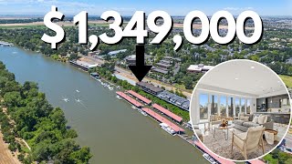 Would you Live on the Sacramento River | $1.3M | 2,350 Sqf | New construction Home tour