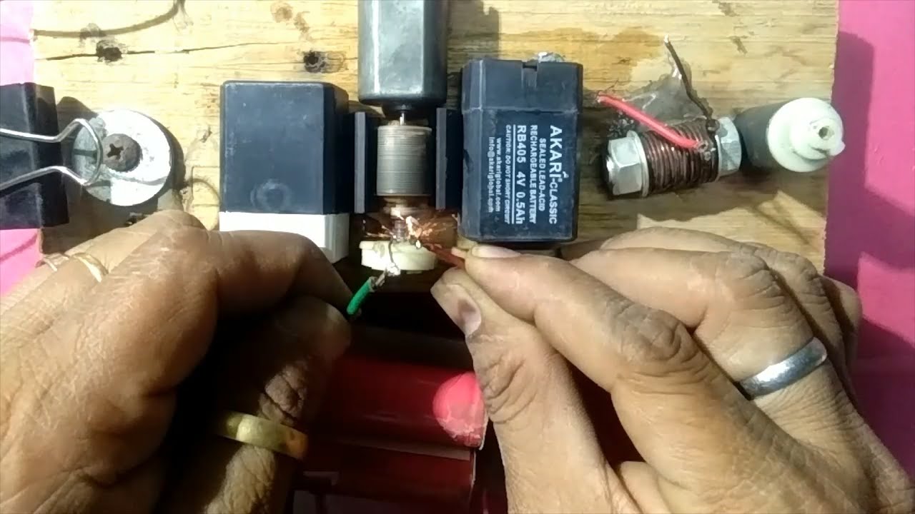 Working Principle of DC Motor - YouTube