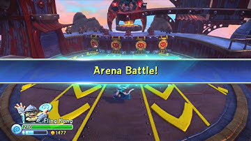 Skylanders Trap Team FLING KONG Bottom Path + Gameplay