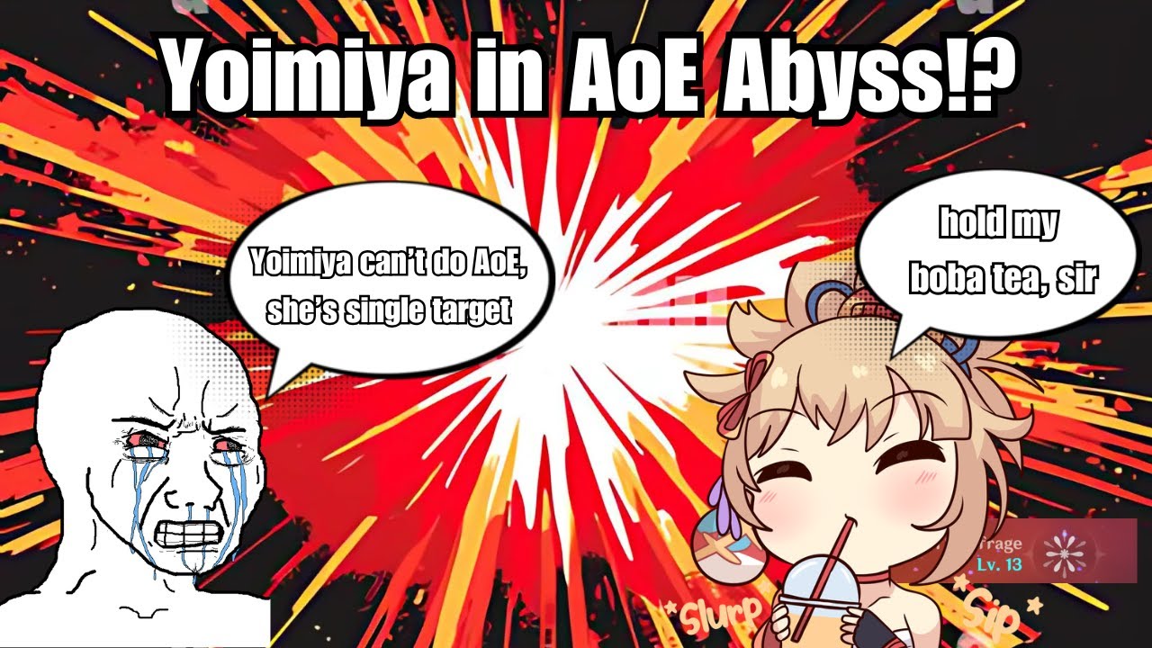 C6R5 Yoimiya 5.4 Abyss continuous tophalf speedrun 52s