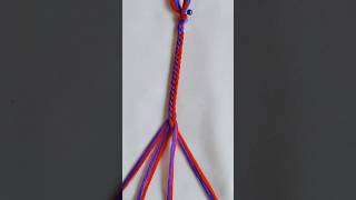 Gelang dari benang jahit tutorial. Sewing thread bracelet tutorial #macramebracelet #shorts
