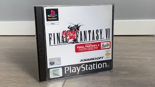 Final Fantasy VI (6) Unboxing ASMR - PlayStation 1