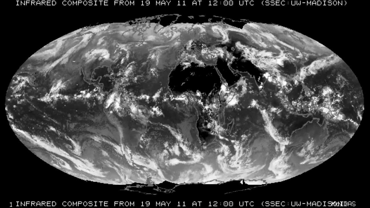 2011 GLOBAL WEATHER PATTERNS - INFRARED (SSEC-UW-MADISON)