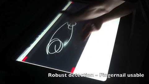 DISPLAX · Multitouch Skin Demo