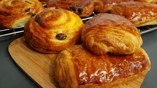 Pains au chocolat  et pains aux raisins faits maison  c'est plus simple qu'on pourrait imaginer