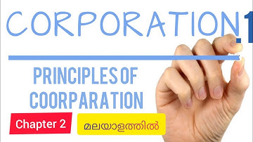 Principles of coorparation | Calicut University | 5th sem