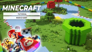 【マインクラフト】実際に遊べる！マリオカートミニゲームの作り方