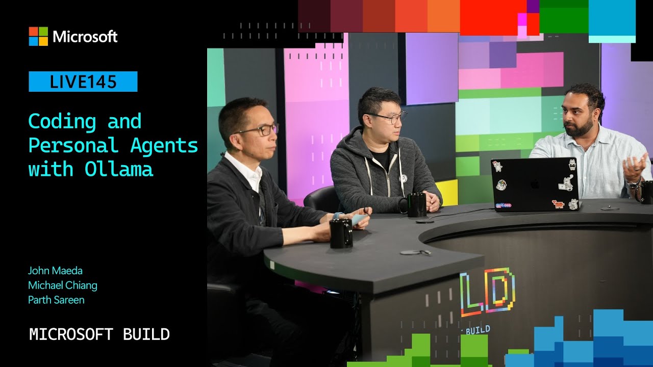 Coding and Personal Agents with Ollama | LIVE145