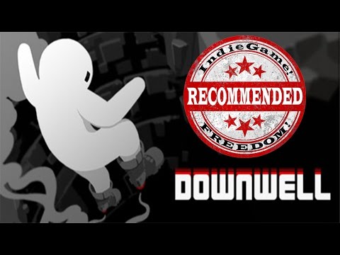 Downwell - Review (Moppin) Devolver Digital - YouTube