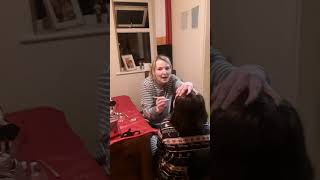 County Clare doing Darcy's makeup