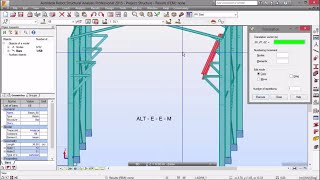 Exercise 5 - Part 4 - Moving Load - 3D Frame (Robot Structural Analysis)