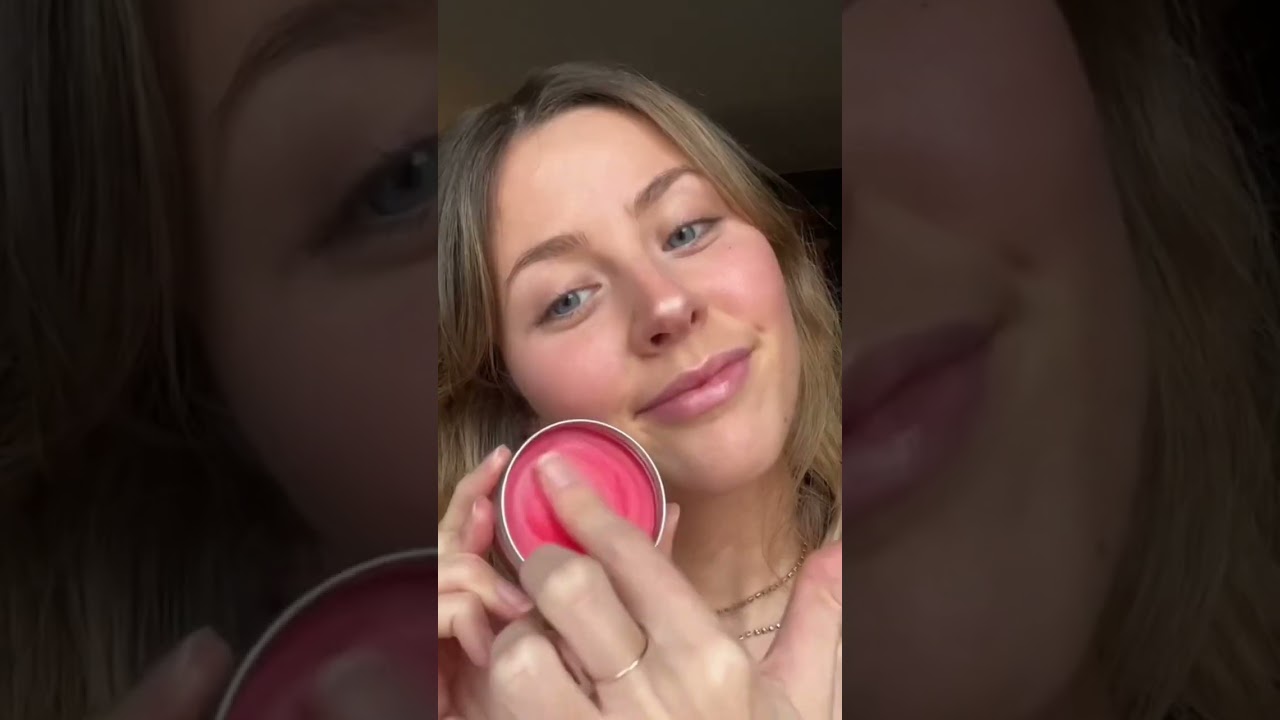 Soft girl makeup look 🌷✨