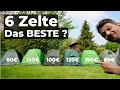 6 Zelte GEKAUFT und GETESTET (2 Personen Zelte) Mp3 Song