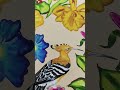satisfying details. #floraart #process #art #floralart #watercolor #painting #birds