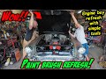 Welding motor mounts and painting the engine bay in Austin’s Buick P4