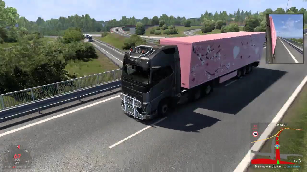 Euro Truck Simulator. Bloom Event Delivery  🌸🌷