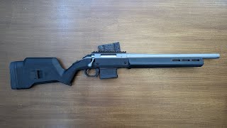 Ruger American Tactical Limited Silver unboxing