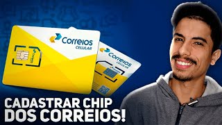 Como CADASTRAR E CONFIGURAR o Chip do CORREIOS CELULAR