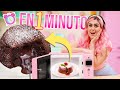 VOLCÁN EN 1 MINUTO! DE CHOCOLATE | MIS PASTELITOS