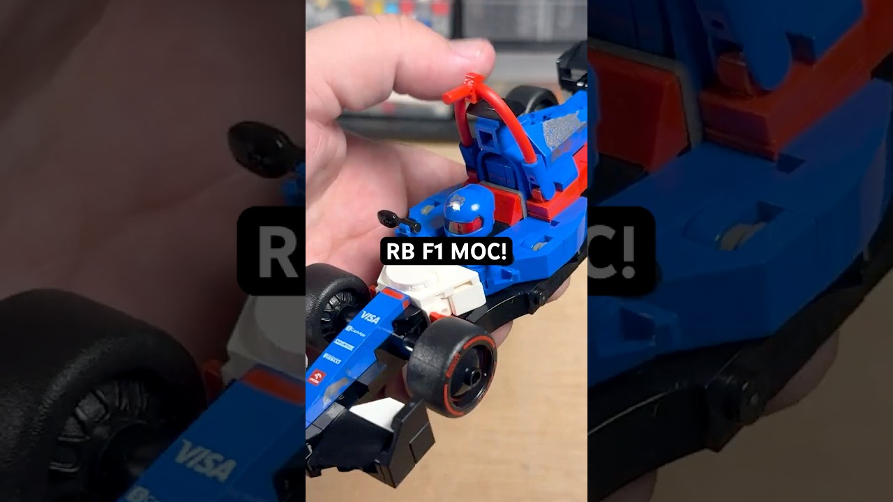 Creating a Custom LEGO RB VCARB 01 F1 MOC - Step-by-Step