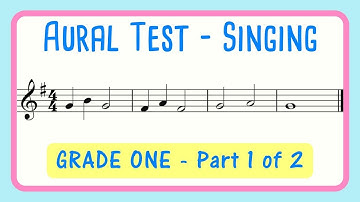 Master Your Voice: Grade 1 Aural Test Singing Challenge! Part 1 of 2
