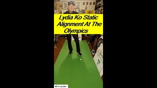 Lydia Ko Putting At The Olympic Games Using Static Alignment