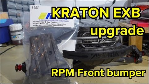 Arrma Kraton EXB upgrade: RPM Front Bumper