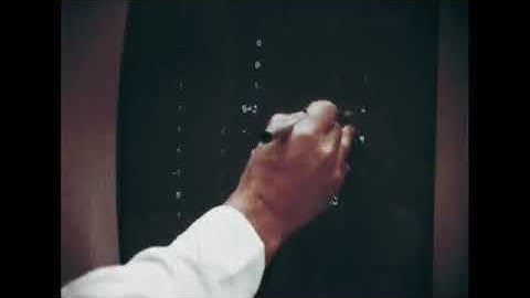 First experiments in motion graphics by John Whitney