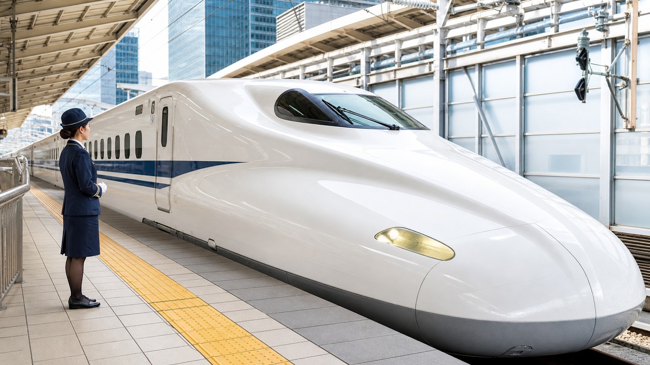 Riding Japan's Famous Bullet Train in First Class | Tokyo to Kyoto