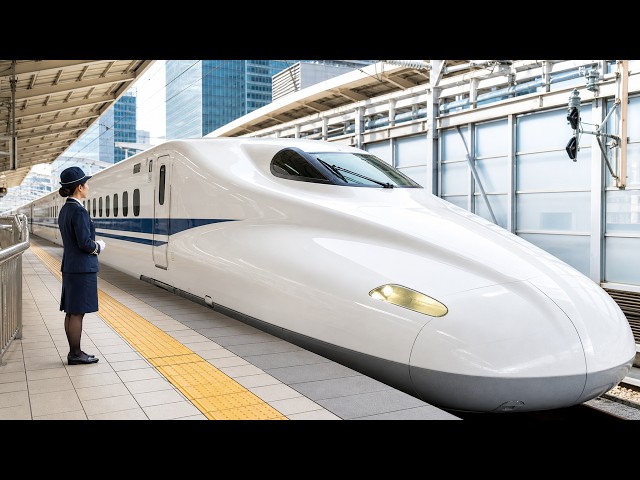 Riding Japan's Famous Bullet Train in First Class | Tokyo to Kyoto