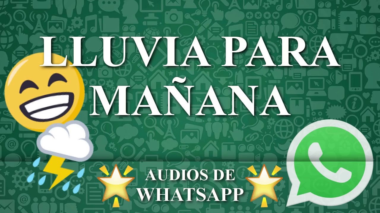 lluvia para mañana