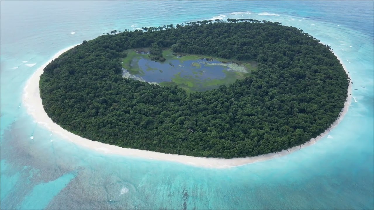 Recursive geographic formation - North Brother Island ---island-on-a-lake-on-an-island 🤯”