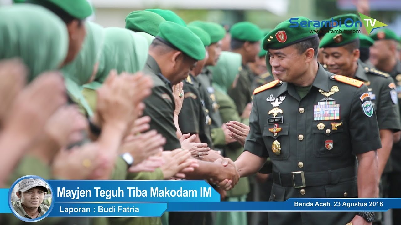 perjalanan ke langkawi Mayjen Teguh Arief Indratmoko Tiba di Makodam IM, Gantikan Mayjen T Abdul Hafil Fuddin
