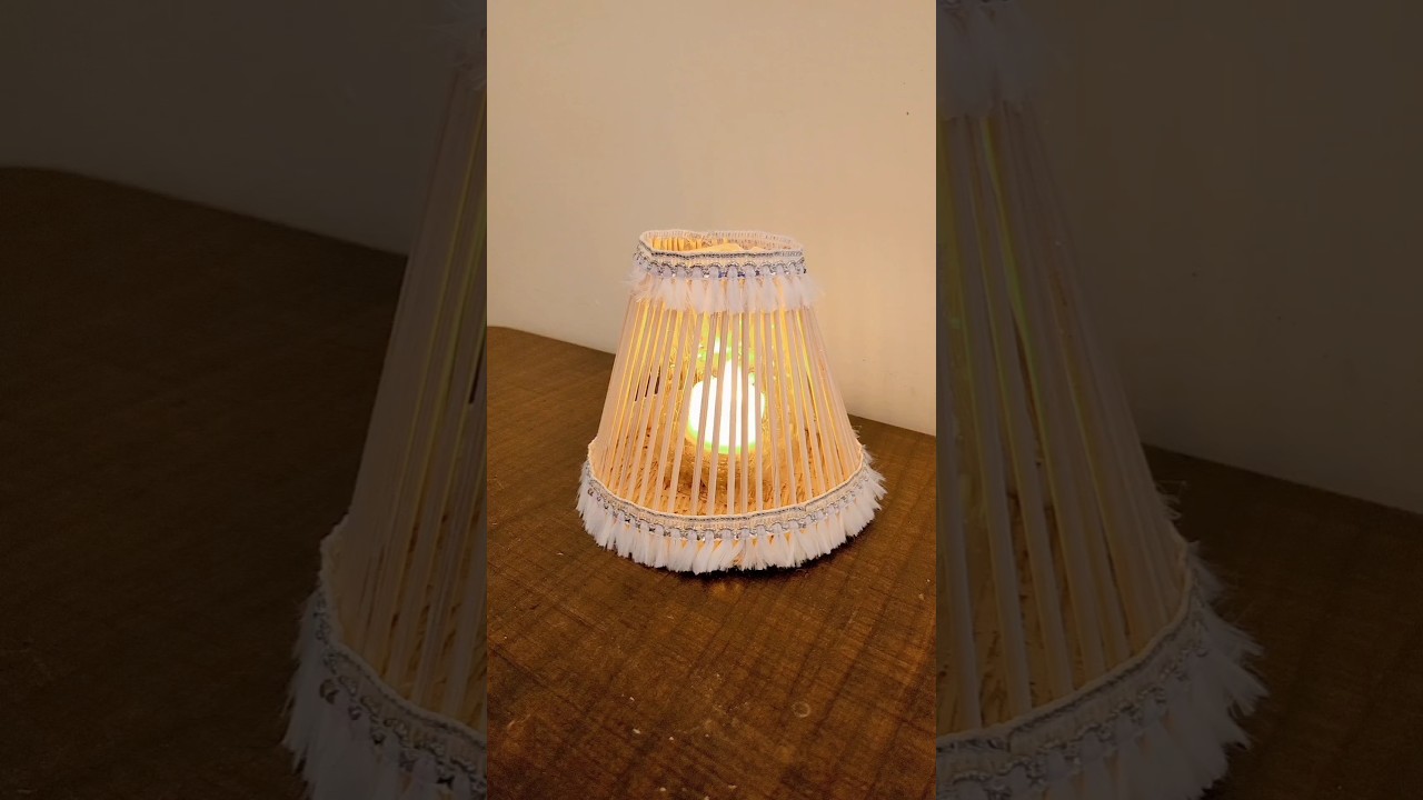 Bamboo stick crafts ideas | Craft ideas with waste materials| Diwali decoration ideas at home 👌 