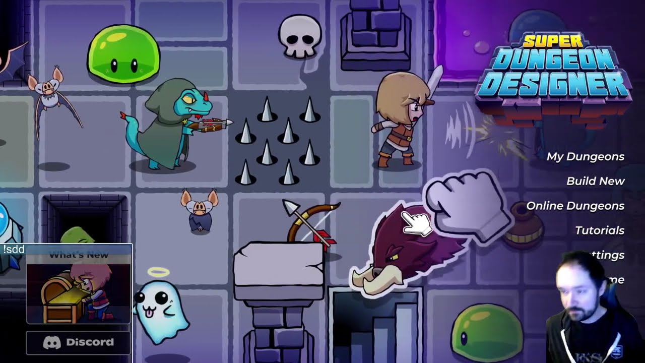 2 player co-op dungeons!