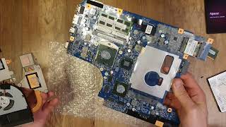 Полная разборка и модернизация/Upgrade/чистка ноутбука Lenovo V570 с комментариями