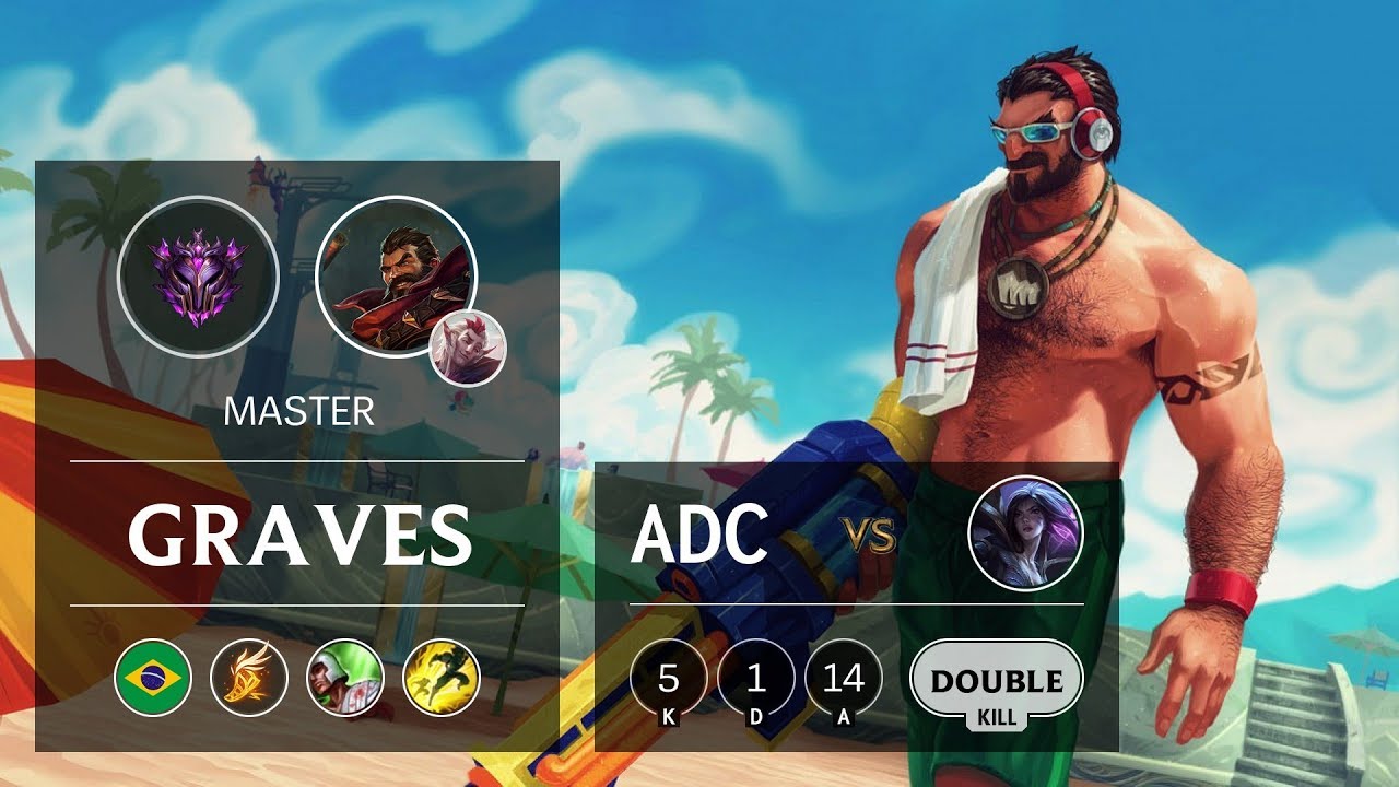 Graves ADC vs Kai'Sa - BR Master Patch 9.21