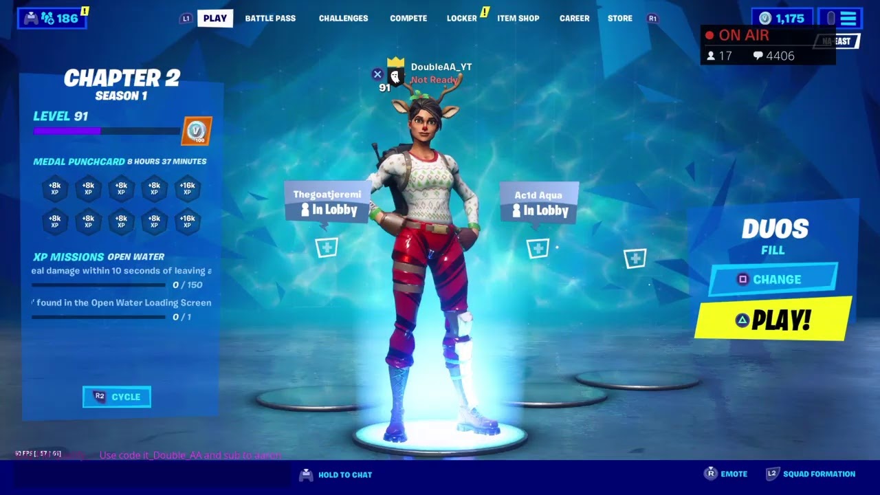 Fortnite Live Hosting Custom Matchmaking and Zonewars 5K Tonight-Day 51 W/ LIVE SHOUTOUTS