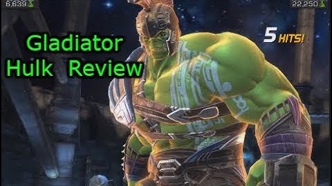 Hulk( Ragnarok) Review and gameplay | Marvel Contest Of Champions