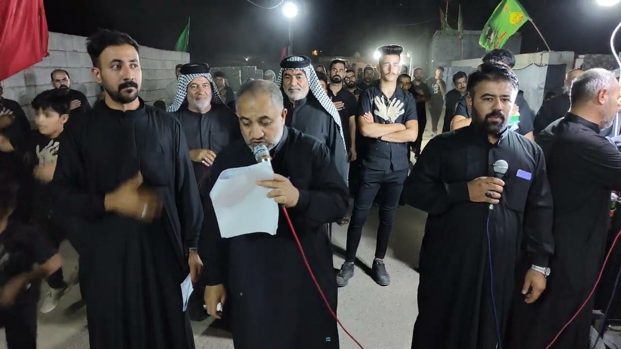 ياصاحب الثار الثار) ملا محمد كاظم وملا علي عبد الساده هيئه وموكب ابا الاحرار