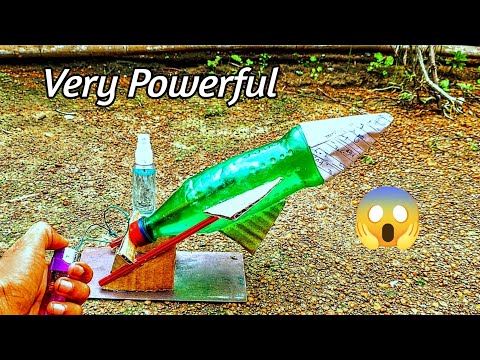 Build a bottle rocket so powerful it  will shock you || science project || bottle rocket
