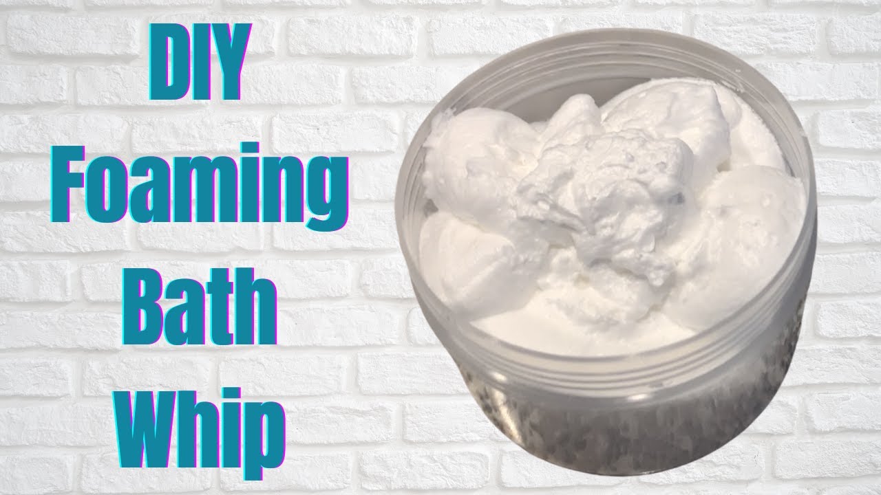 How to make your own Whipped Soap Base using just 6 ingredients! (includes  recipe)