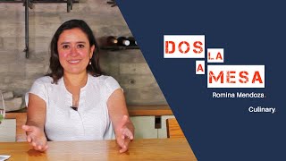 Dos a la mesa: Romina Mendoza