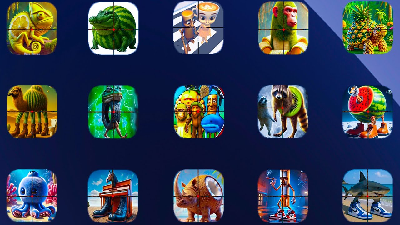 Brainrot Meme Sniper, Zoonomaly, Sprunki, Roblox, Minecraft, AmongUs, Game Play, Game Ipad, Game Mod