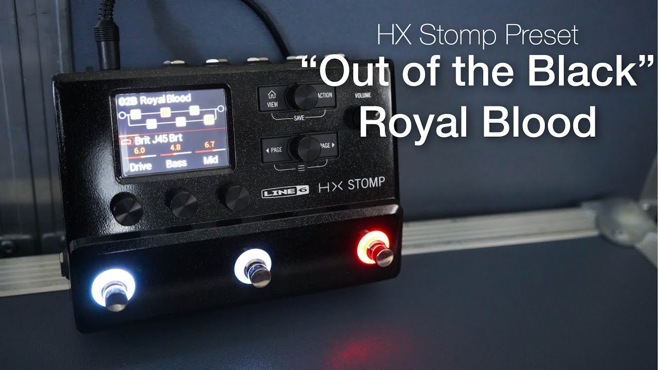 King's Blood HX Stomp Preset – Runway Audio